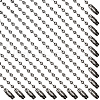 SOFPLATE 100Pcs Steel Ball Chains for Price Tag Chains FIND-SP0002-58B-1