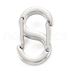 304 Stainless Steel S-Hook Clasps STAS-C024-02C-P-1