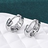 316 Surgical Stainless Steel Hoop Earrings for Women EJEW-G429-01A-P-2
