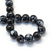 Baking Painted Glass Round Bead Strands DGLA-Q019-6mm-73-2