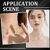 Beebeecraft 1Pc Brass Pendants NJEW-BBC0001-18G-5