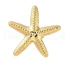 Starfish 304 Stainless Steel Adjustable Rings for Women RJEW-P125-02G-2