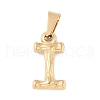 304 Stainless Steel Pendants STAS-F235-01G-I-1