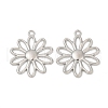 Flower Alloy Pendants FIND-M082-02P-1