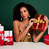 SUPERFINDINGS 60Pcs 2 Styles Christmas Themed Tibetan Style Alloy Pendants FIND-FH0010-20-6