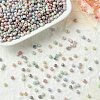 300Pcs Faceted Electroplated Glass Beads Strands GLAA-YW0003-38-5
