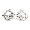 Tibetan Style Alloy Pendants PALLOY-R143-08AS-2
