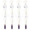 304 Stainless Steel Dangle Earrings EJEW-GO00001-1