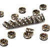 Brass Rhinestone Spacer Beads RB-A014-Z6mm-01AB-NF-1