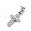 304 Stainless Steel Pendants STAS-L286-18P-2