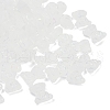 Frosted Transparent Acrylic Beads OACR-P029-20B-05-2
