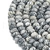 Natural Map Stone Beads Strands G-P575-A22-8x5mm-01-3