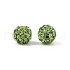 Pave Disco Ball Beads X-RB-H258-8MM-214-3