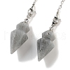 Natural Labradorite Pointed Dowsing Pendulums G-K338-12P-03-2