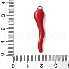 304 Stainless Steel Enamel Pendants STAS-S172-07P-3