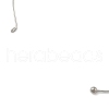 Brass Necklace Making NJEW-H081-N-2