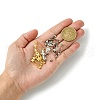 100Pcs 2 Colors Iron Brooch Findings IFIN-FS0001-36-6