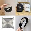 Fingerinspire 2Pcs Hotfix Rhinestone DIY-FG0002-53-8
