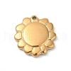 304 Stainless Steel Pendants STAS-Z120-01E-G-1