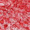 Spray Painted Glass Seed Beads SEED-A034-01D-3