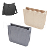 WADORN 2Pcs 2 Colors Wool Felt Organizer Insert FIND-WR0005-83B-1