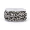 Tarnish Resistant 304 Stainless Steel Rope Chains CHS-H007-22P-2