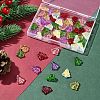 60Pcs 6 Colors Transparent Glass Bead Strands EGLA-FS0001-44-8