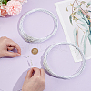 Unicraftale 60Pcs Stainless Steel Wire Necklace Cord DIY Jewelry Making TWIR-UN0001-14-4