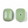 Mixed Opaque & Transparent Resin Beads RESI-T048-06-3