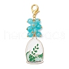 2Pcs Alloy Enamel Pendant Decorations HJEW-JM03287-4
