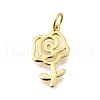 Valentine's Day 925 Sterling Silver Rose Pendants STER-G046-01G-1