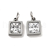 304 Stainless Steel Pendants STAS-D189-01P-B16-2