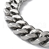304 Stainless Steel Cuban Link Chain Necklaces NJEW-P288-14P-3