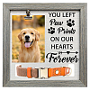 MDF Pet Photo Frames DIY-WH0525-002-1