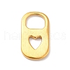 PVD Vacuum Plating 304 Stainless Steel Pendants STAS-F277-15G-2