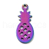 Ion Plating(IP) 201 Stainless Steel Pendants STAS-A066-13M-1