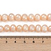 Natural Cultured Freshwater Pearl Beads Strands PEAR-I007-07X-06B-5