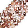Natural Ferruginous Quartz Beads Strands G-C116-A108-01-2