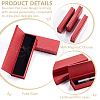Rectangle Cardboard Pen Storage Boxes with Magnetic Flap Lid CON-WH0094-39-4