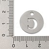 Non-Tarnish 304 Stainless Steel Pendants STAS-F233-M-P01-A-C-3