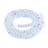 Transparent Glass Beads Strands EGLA-N016-4mm-02-2