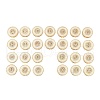 Brass Micro Pave Cubic Zirconia Slide Charms KK-I723-51G-02-1