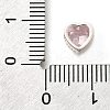 925 Sterling Silver Cubic Zirconia Beads STER-L066-06S-03-3