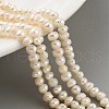 Natural Cultured Freshwater Pearl Beads Strands PEAR-C003-06B-1