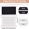 MAYJOYDIY US 2Pcs 2 Colors Flat Nylon Elastic Cord OCOR-MA0001-19-2