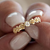Brass Pave Cubic Zirconia Finger Rings for Women OI9467-1-3