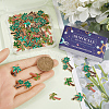 SUNNYCLUE 48Pcs 3 Styles Alloy Enamel Pendants ENAM-SC0005-91-3