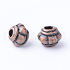 Tibetan Style Alloy Spacer Beads TIBE-Q063-69R-NR-1