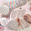 Polyester Fringe Lace Ribbon OCOR-WH0078-269C-5