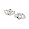 Non-Tarnish 316 Stainless Steel Charms STAS-C096-12H-P-2